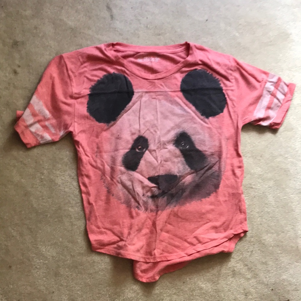 Pink Panda T shirt